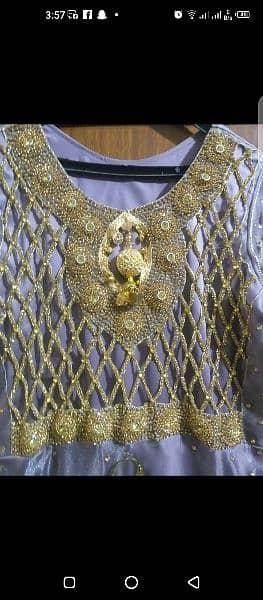 designer fancy dress specially for wedding or valima 9