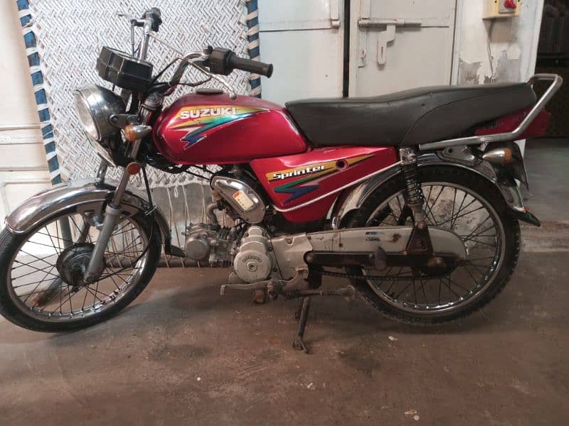 Suzuki 110cc for sale 2008 model. 3