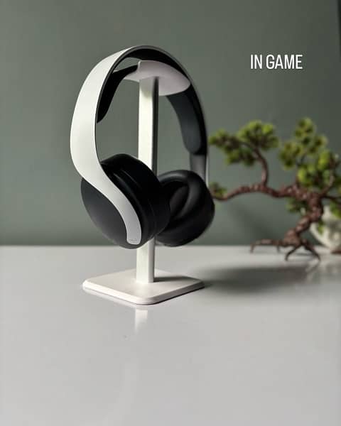 PlayStation Pulse 3d headsets with stand | PS5 , Ps4 , Pc headphones 1