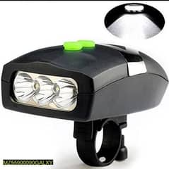 2 in 1 bike Headlight and bell