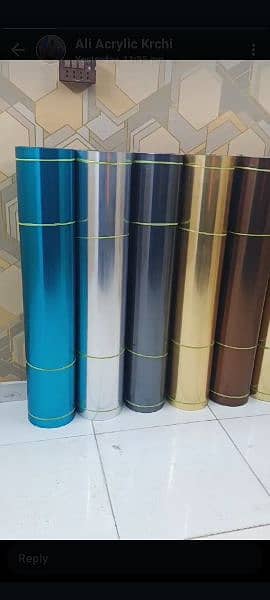 Acrylic sheet china imported and pvc edge banding 1