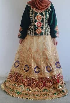 wedding dress / bridal dress / Mehndi wear / mayo wear 0