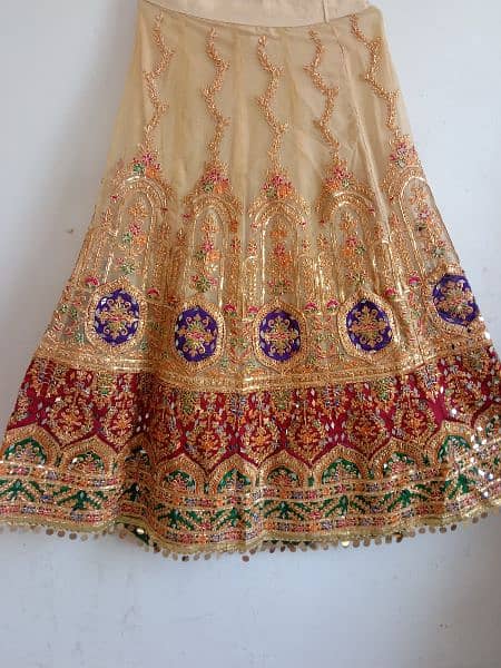 wedding dress / bridal dress / Mehndi wear / mayo wear 3