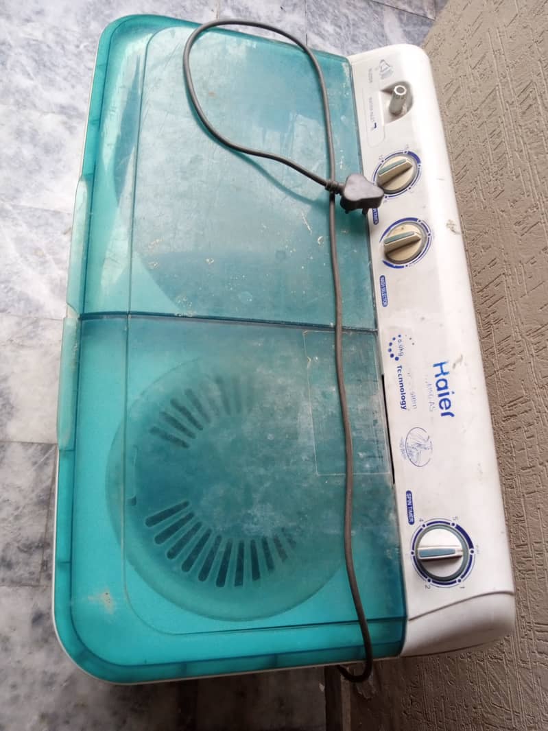 Haier washing machine 2