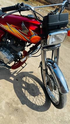 honda cg 125cc urgent sale