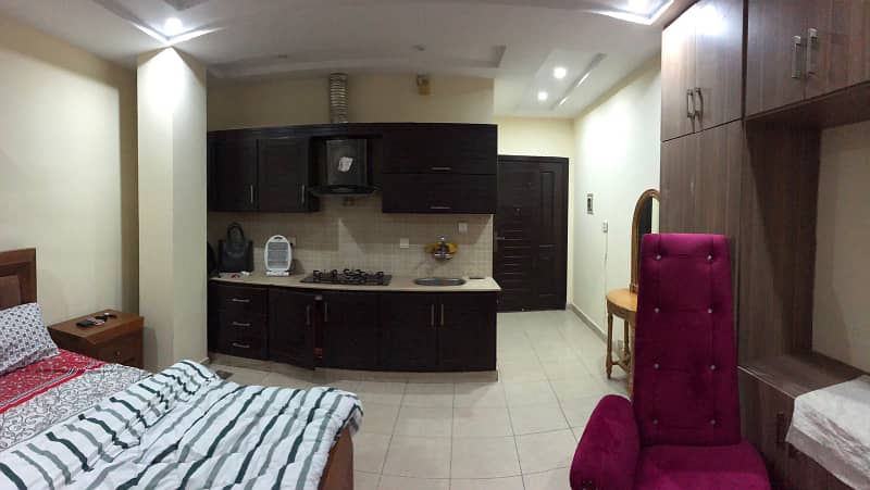 Studio full furnished flat Short time coupell allow Safe& scour 100% 2