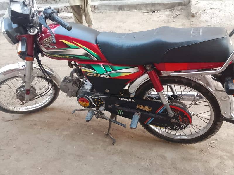 Honda 70 2022 model Faisalabad 03016019066 8