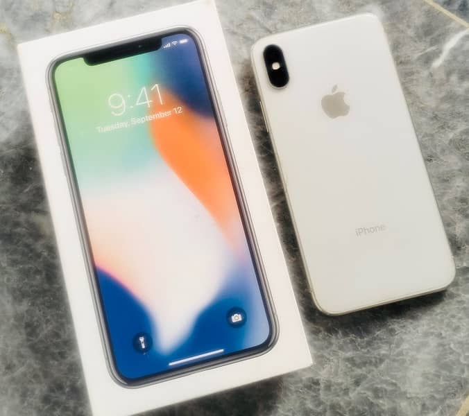 iPhone X Pta Approved With Box 0