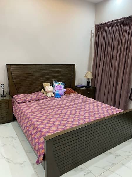 wooden bed set 2