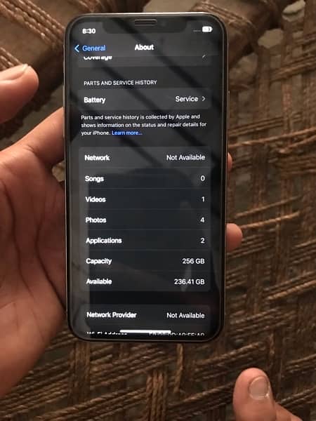 iPhone X 256 GB NON PTA 8