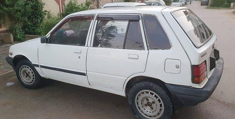 Suzuki Khyber 1996 white color Ac CNG 1