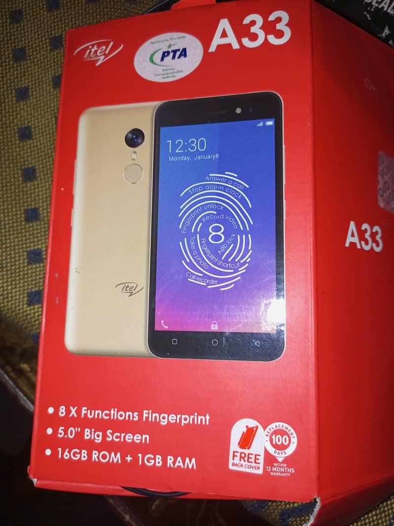 Itel A33 1gb 16gb 10/10 5