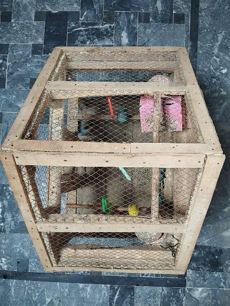 Wooden Cage ( Hand Made ) 0