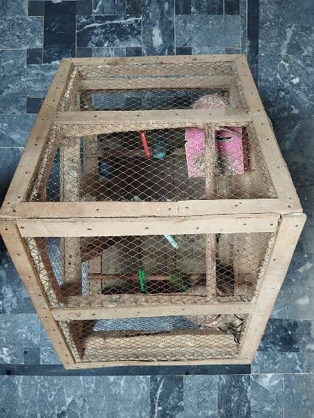 Wooden Cage ( Hand Made ) 1