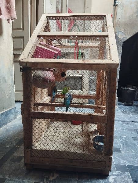 Wooden Cage ( Hand Made ) 2