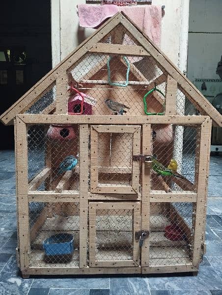 Wooden Cage ( Hand Made ) 4