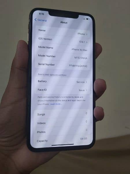 IPhone xs max  WhatsApp 03245274517 3