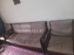 wooden sofa 0