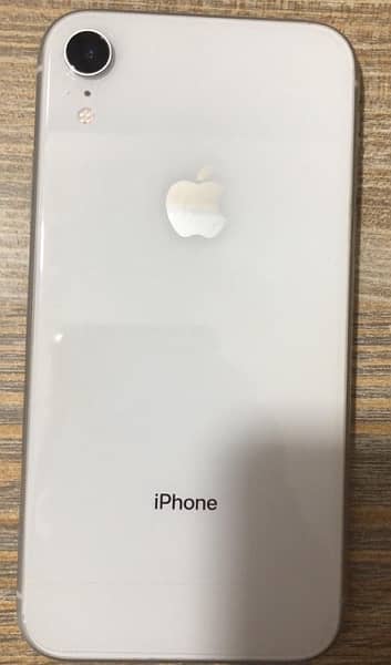 iphone xr 64 gb condition 10 by 9 all ok ha two month chala gi jv ma 1