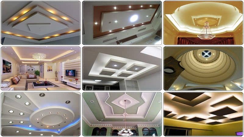 Ceiling, Blinds all interior and exterior work available 2