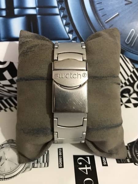 SWATCH-TITANIUM MADE-SWISS MADE-ORIGINAL WATCH-RADO-OMEGA-ROLEX-TISSOT 4