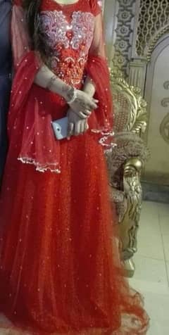 Red maxi for weeding outfit