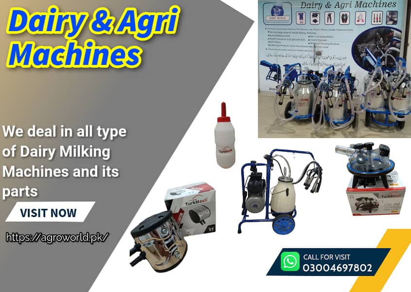 MIlking Machine Turkish all parts available Delivery All pakistan 0