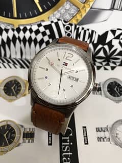 HILFIGER-NEW ORIGINAL WATCH-SEIKO-RADO-OMEGA-ROLEX-TISSOT-CASIO-ARMANI