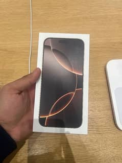 iPhone 16 Pro Max DESSERT Titanium 256GB LLA Model Brand New 0