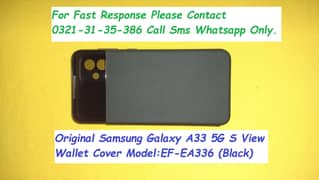 original samsung galaxy a33 5g s view wallet cover