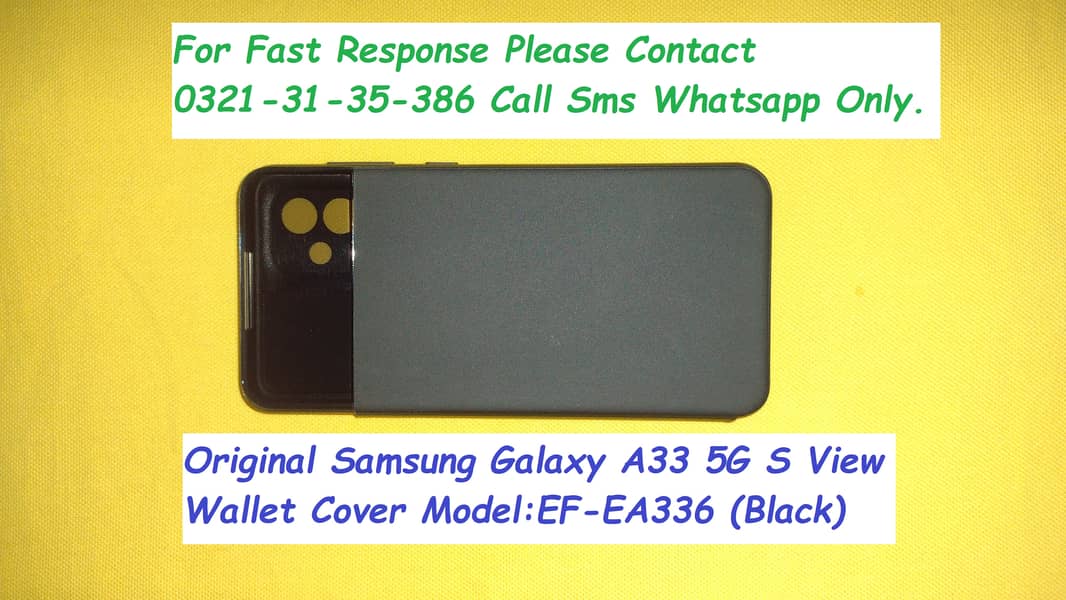 original samsung galaxy a33 5g s view wallet cover 0