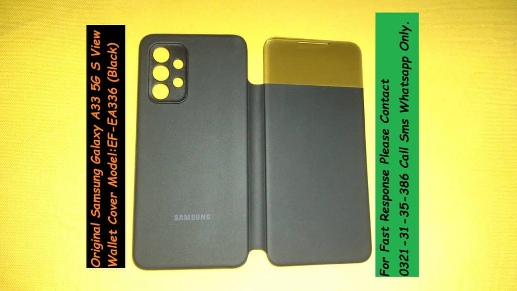 original samsung galaxy a33 5g s view wallet cover 5