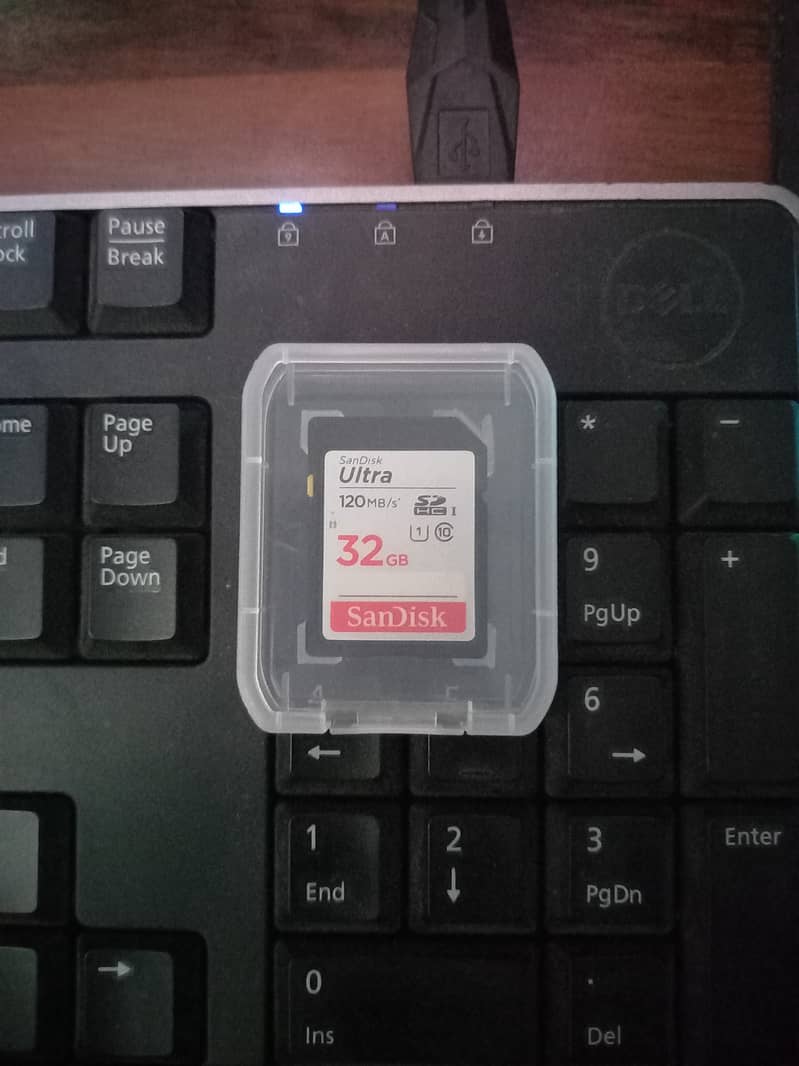 SanDisk 32 GB SD card for Camera 0