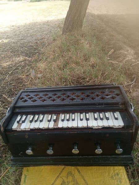 Double Read coupler Harmonium Baja | Peti || ہارمونیم 1