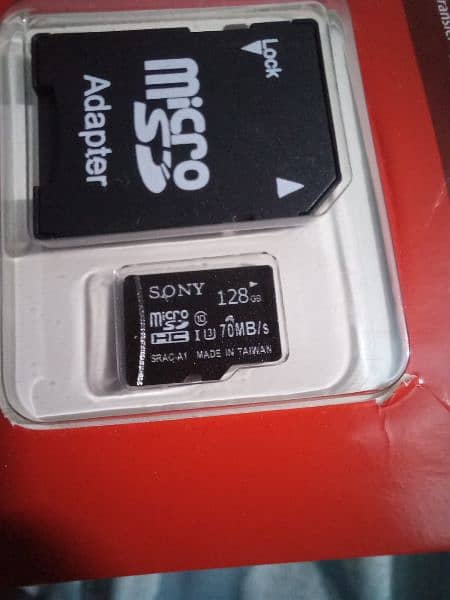 Micro SD card 128 GB Sony | memory card 0