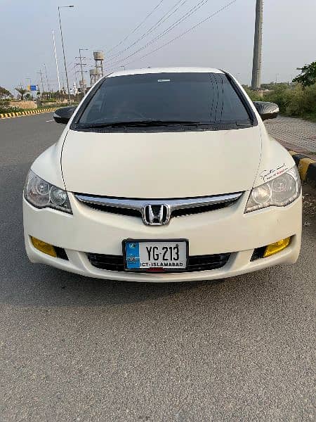 Honda Civic Hybrid 2006 2013 Registered Pearl White Personal /Reborn 2