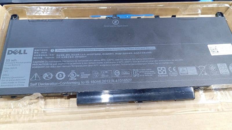 New Battery For Dell Latitude E7270 & E7470 - J60J5 0