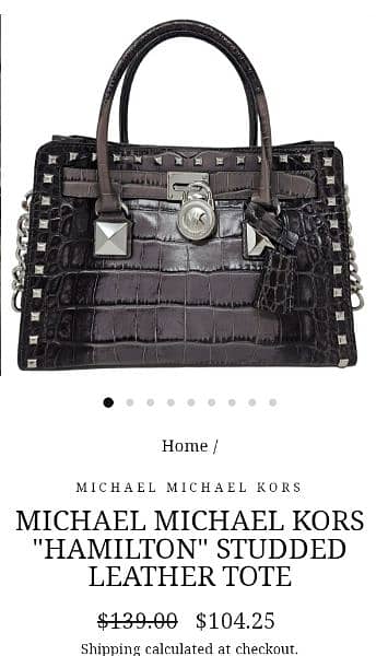 ladies hand bag by MK 2