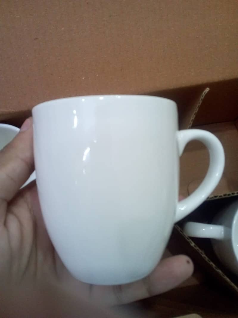 White Bone Cup Set Urgently Sale 10