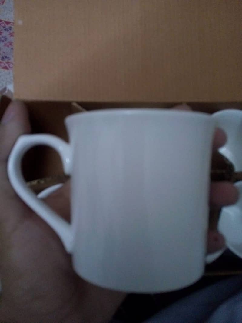 White Bone Cup Set Urgently Sale 15