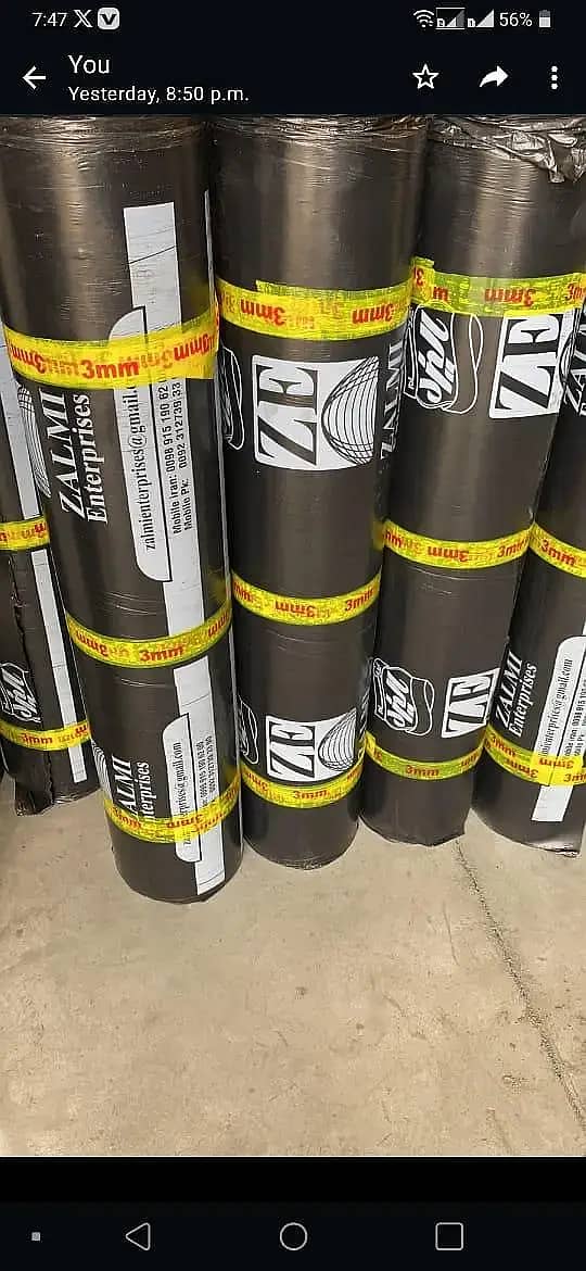 Insulation & Waterproofing Solutions Bitumen Membrane, Thermopore,Hea 1