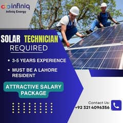 We need a Solar Technician or Solar Engineer