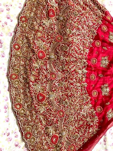 bridal dress/bridal lehnga/barat dress/03076260621 5