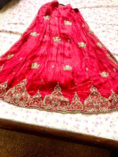 bridal dress/bridal lehnga/barat dress/03076260621 7