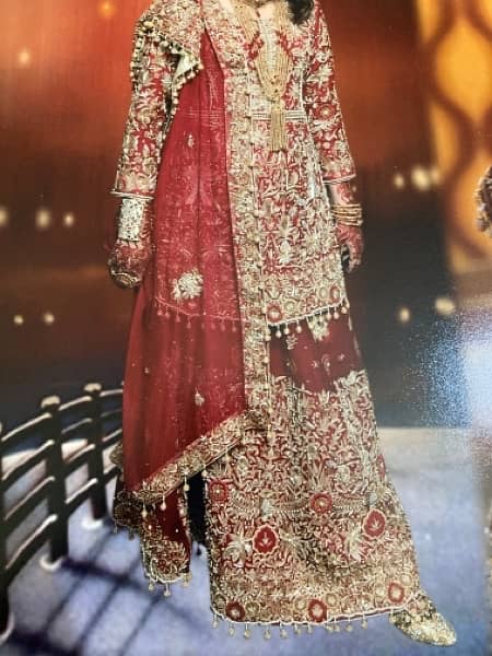 bridal dress/bridal lehnga/barat dress/03076260621 8