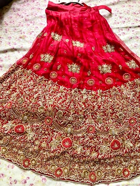 bridal dress/bridal lehnga/barat dress/03076260621 12