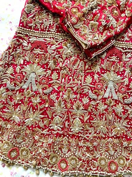 bridal dress/bridal lehnga/barat dress/03076260621 14