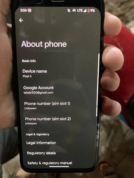 Google pixel 4 6gb 128gb urgent sale 1