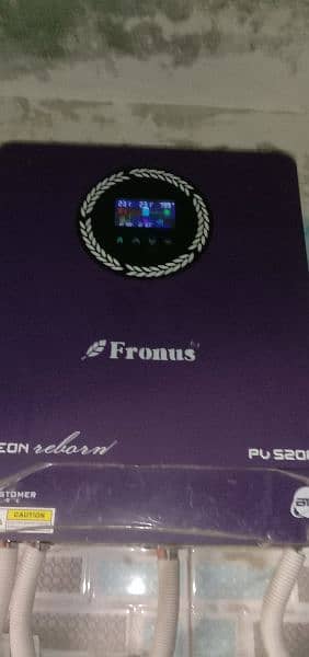 fronus inverter/4.2 kw /pv 5200 2