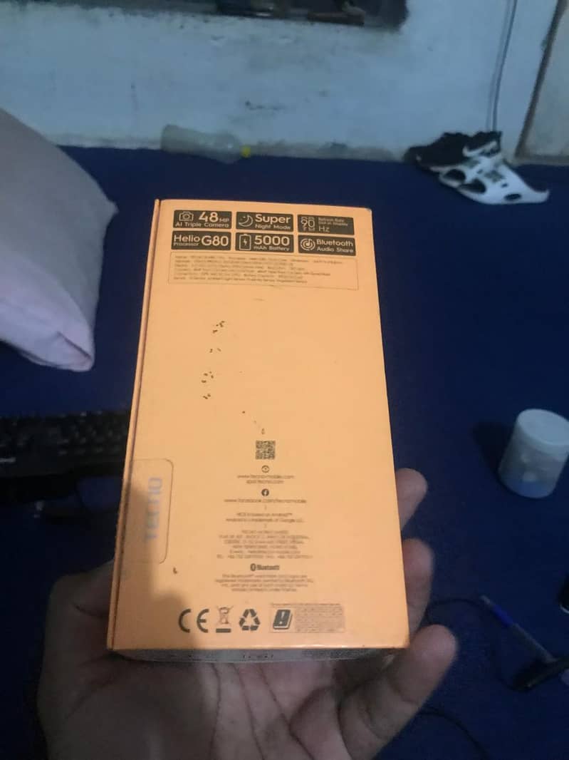 tecno spark 7pro box only 2